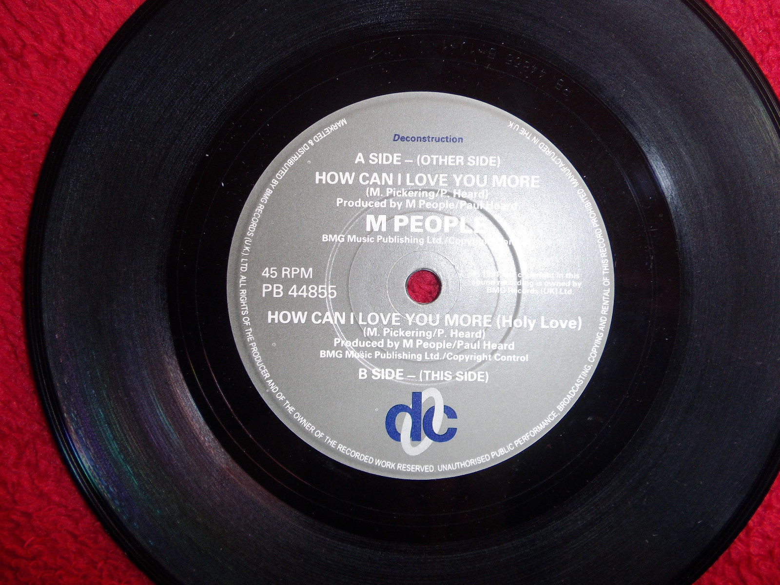M People – How Can I Love You More / How Can I Love You More (Holy Love) – 7″-Single
