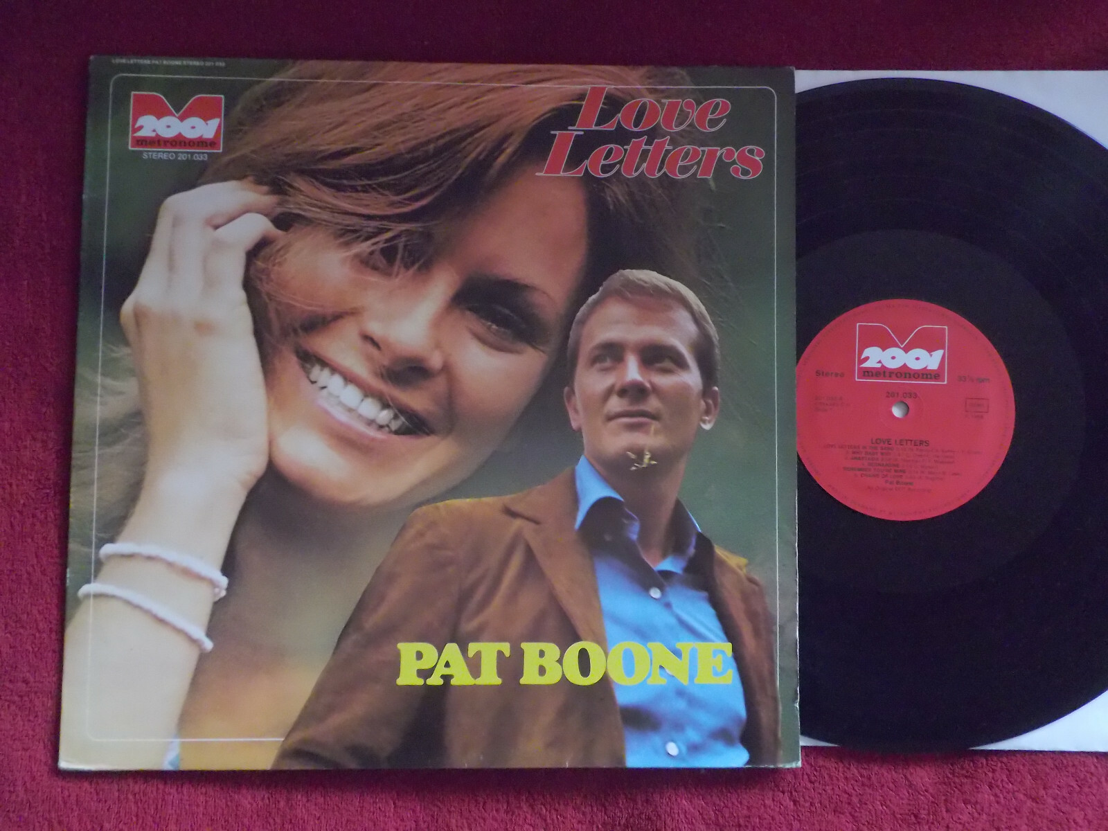 Pat Boone – Love Letters | Metronome Records LP