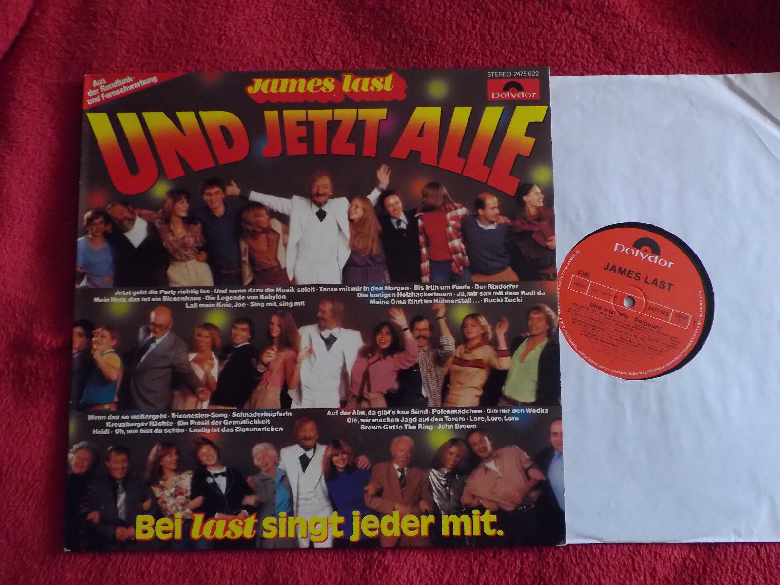 James Last – Und jetzt alle | Polydor LP, 1978