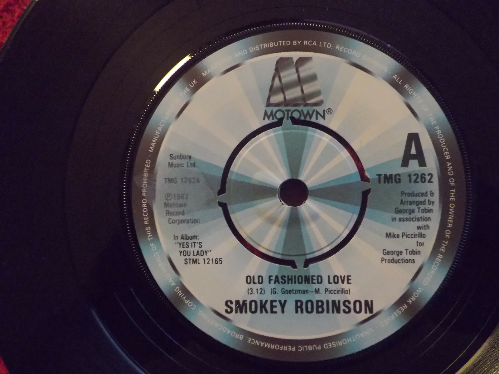 Smokey Robinson – Old fashioned love / Destiny | Motown, UK-Single 1982