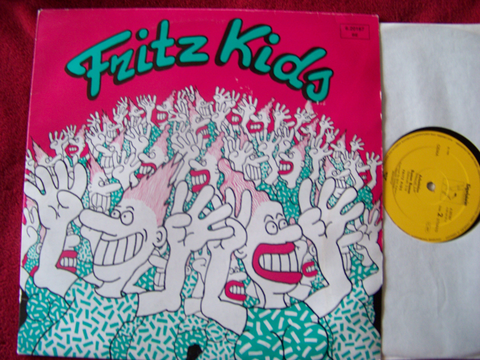 Fritz Kids – Tanz auf dem Vulkan + 3 Top Mini-LP mit Comics