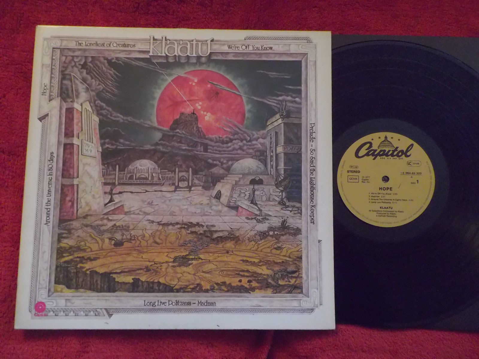 Klaatu – Hope (LP, Capitol Records, 1977)