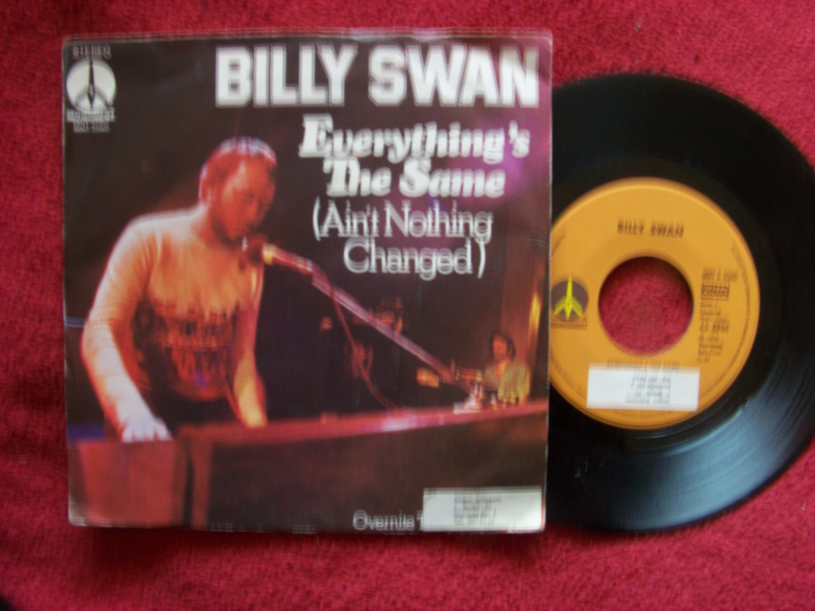 Billy Swan – Everything´s the same / Overnight thing (Monument Records, MNT S 3560)