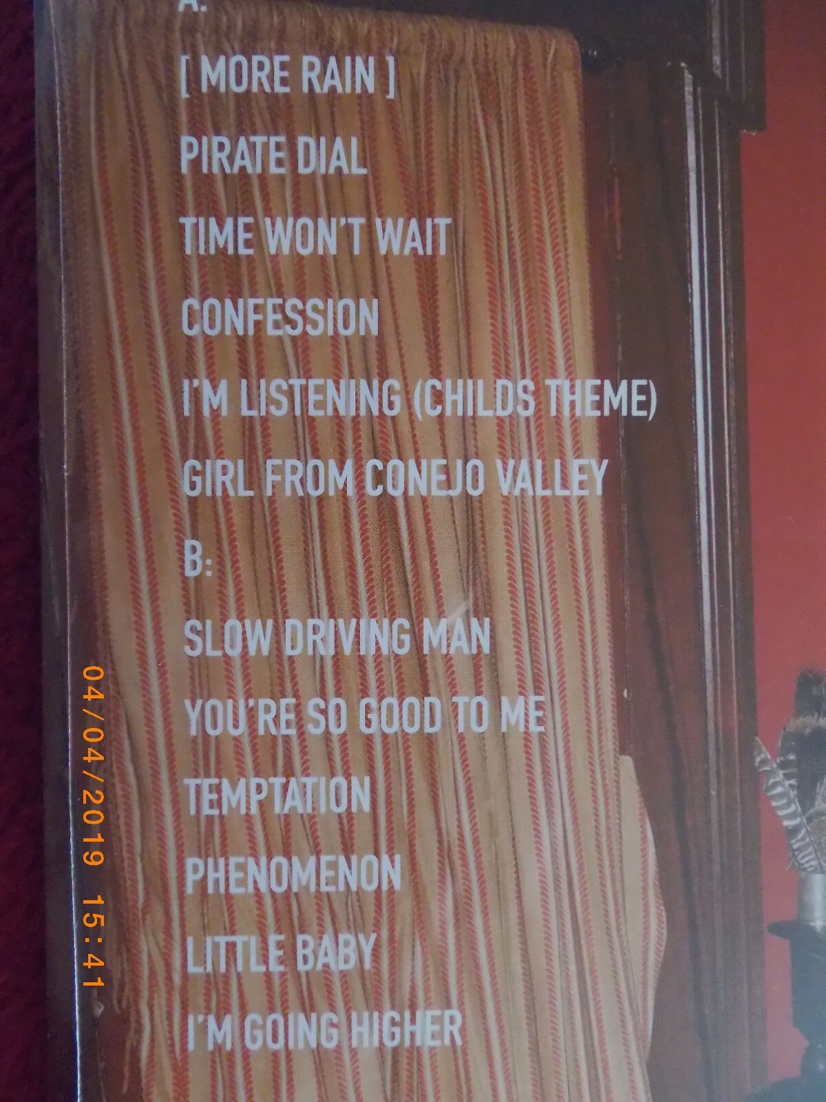 M. Ward – More Rain (LP, Bella Union Records, BELLA 521 V, 2016), Bild 4