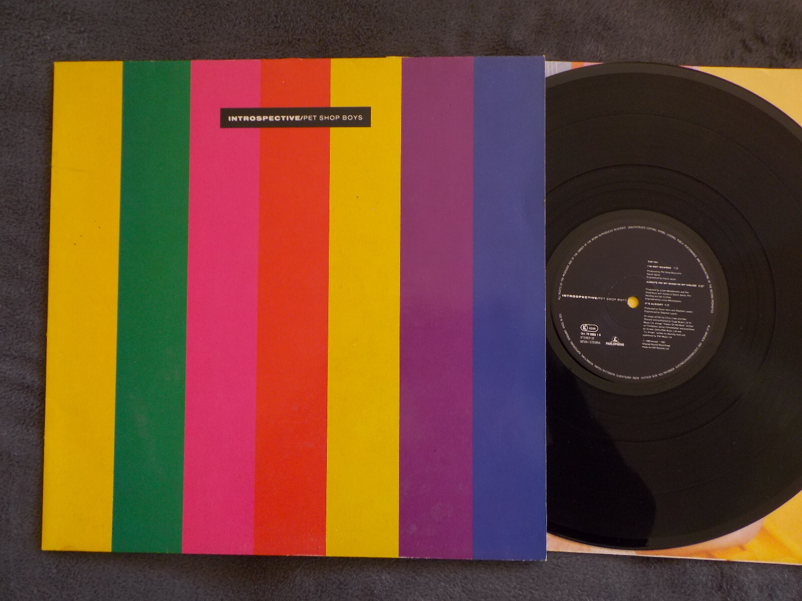 Pet Shop Boys – Introspective | LP, Parlophone, 1988