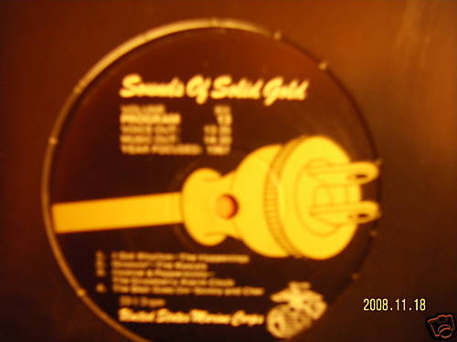 Sounds of solid gold – US Radio-Promo-LP für Marine Corps
