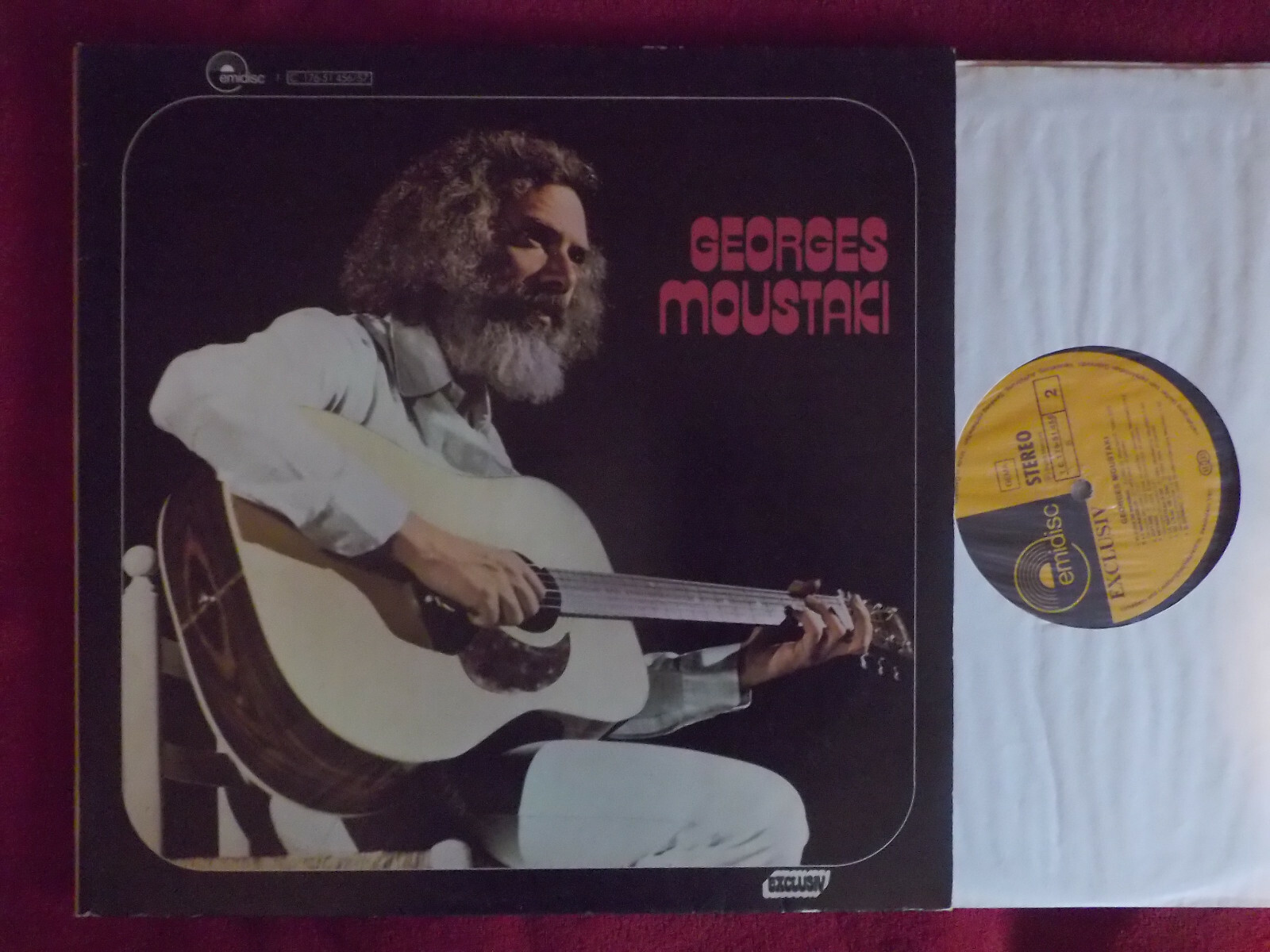 Georges Moustaki – Georges Moustaki | Emidisc Records, Doppel-LP