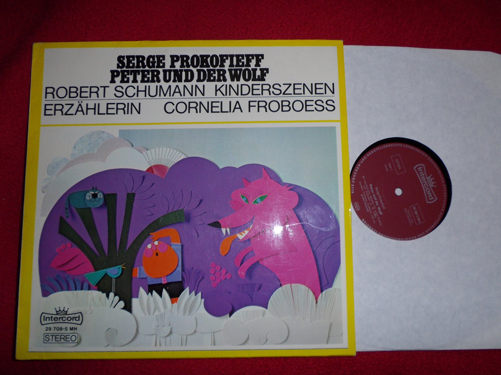 Peter und der Wolf + Kinderszenen op. 15 – Intercord 29 708-5 MH (LP)