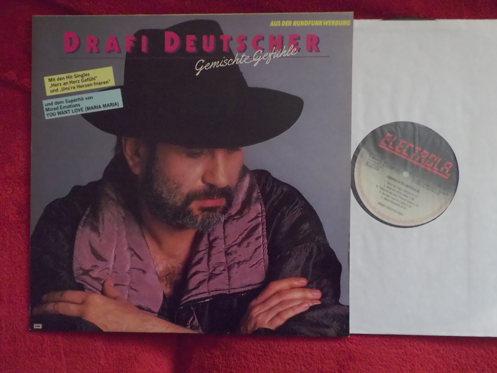 Drafi Deutscher – Gemischte Gefühle (Electrola LP, 1986)