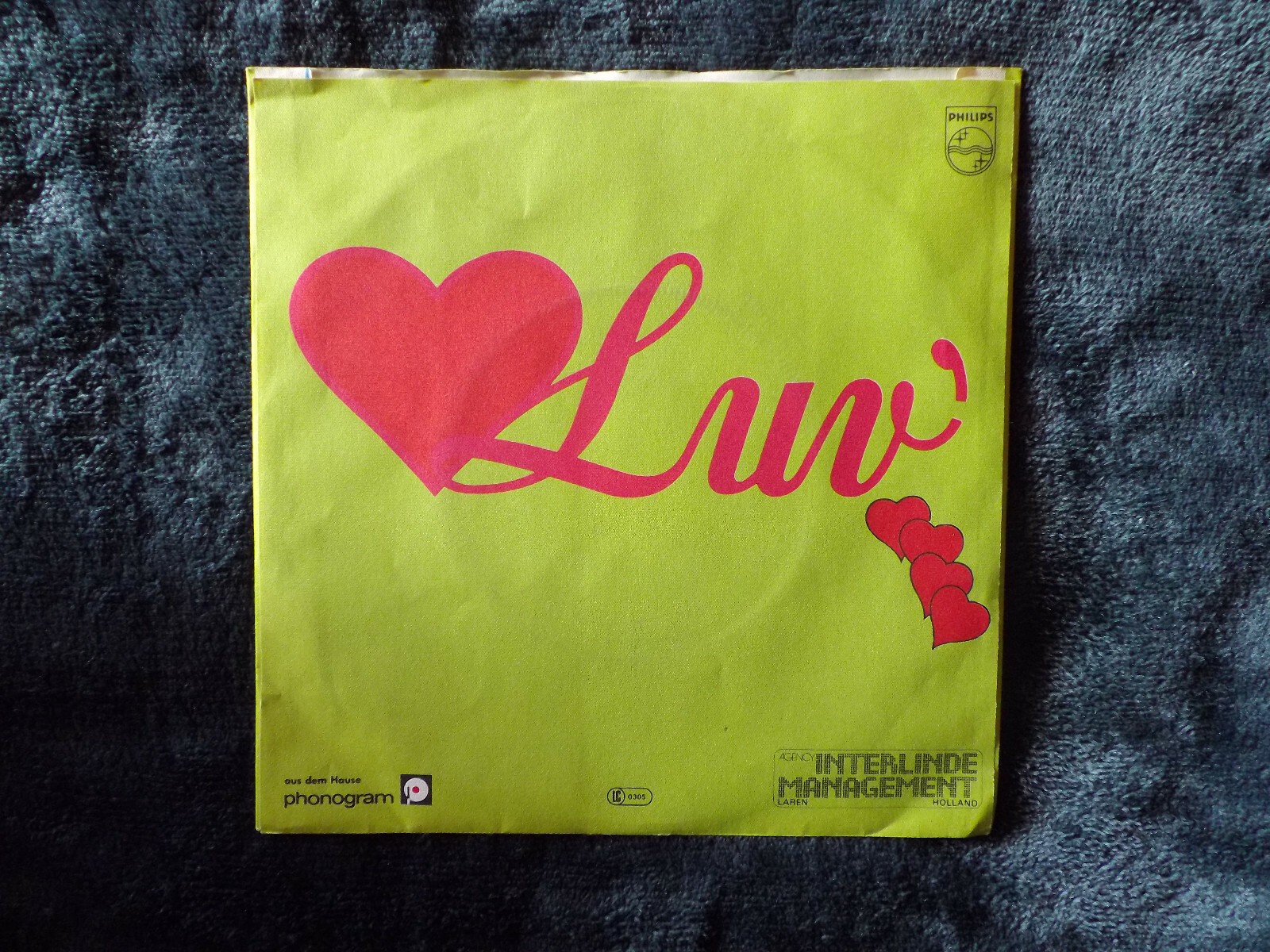 Luv – Casanova / D.J. | Philips Records 6012 897, 1979, Bild 2