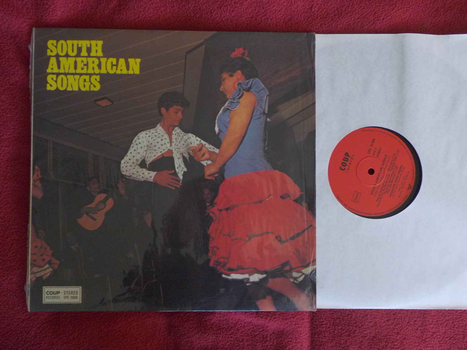 Orch. Pedro Pereira & Latin American Brass – South American songs (LP, Coup Records CPS 15606)