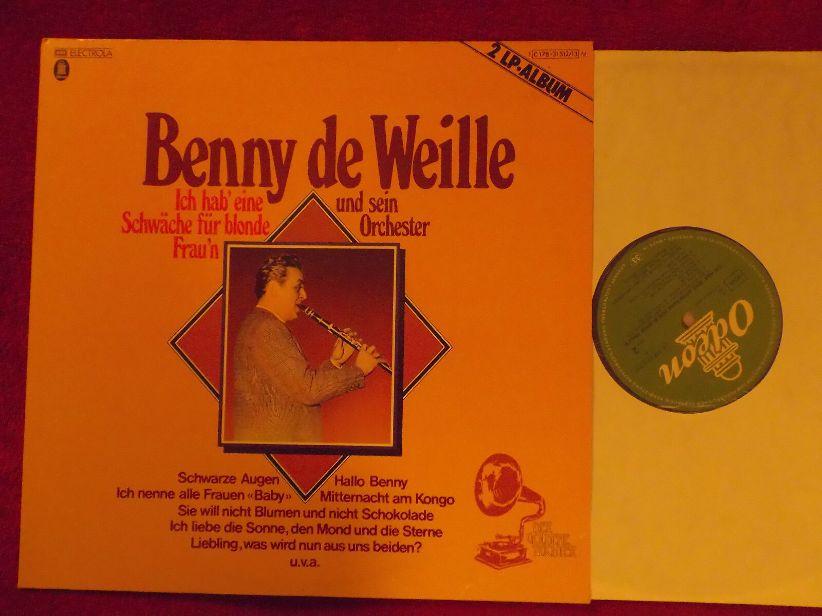 Benny de Weille – Ich hab´ eine Schwäche für blonde Frauen | Doppel-LP