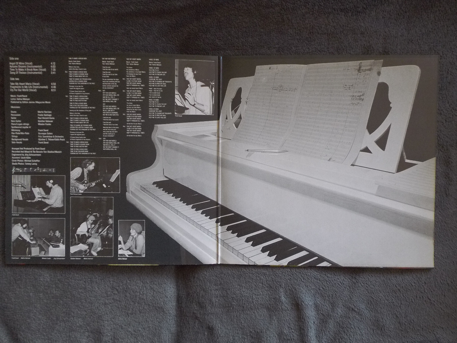 Frank Duval – Angel of Mine | TELDEC LP, Deutschland 1981, Bild 2