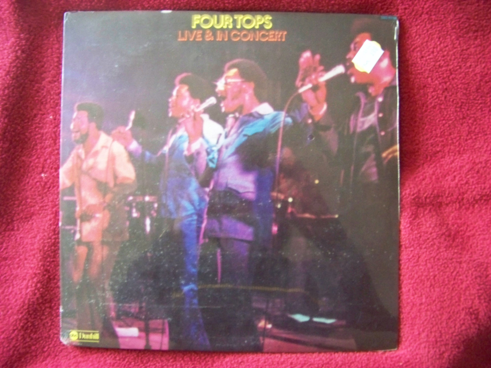 The Four Tops – Live & in concert (Dunhill Records, DSD 50188, US 1974)