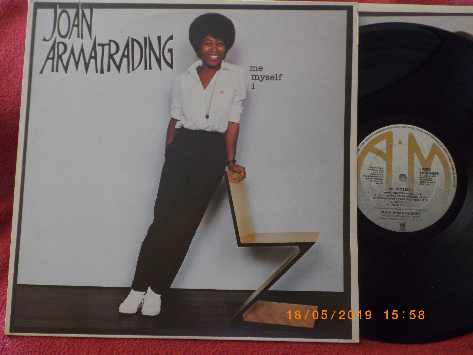 Joan Armatrading – Me, Myself, I | A&M Records, LP (1980)