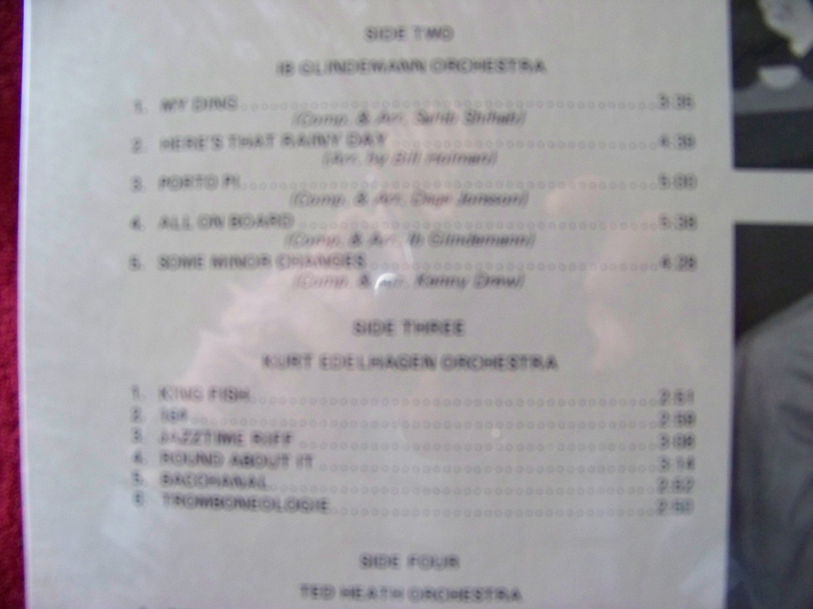 V.A. – The Big Bands of Europe (Double LP), Bild 4