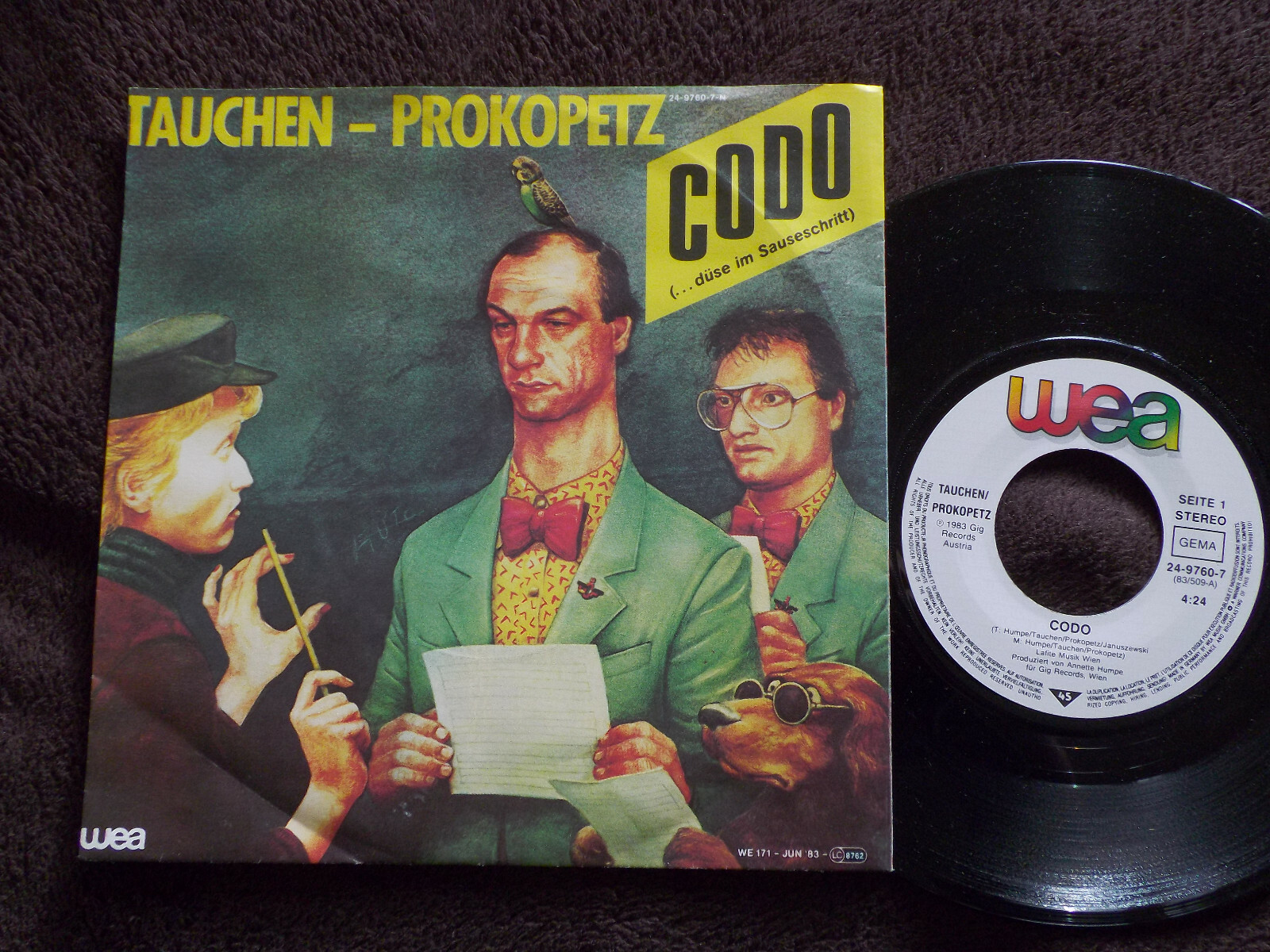 Tauchen / Prokopetz DÖF – Codo / Rein gar nix (7″-Single, 1983)