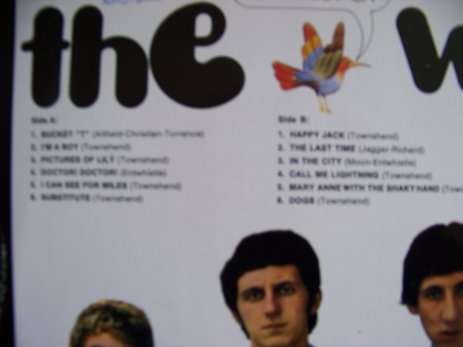 The Who – The best of The Who · Polydor 2485 206 · LP, Bild 2