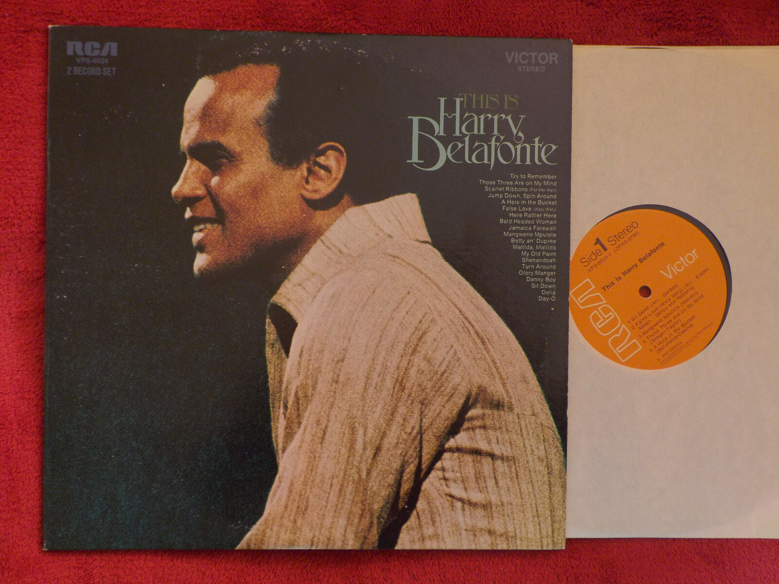 Harry Belafonte – This is Harry Belafonte (Doppel-LP, RCA Records)