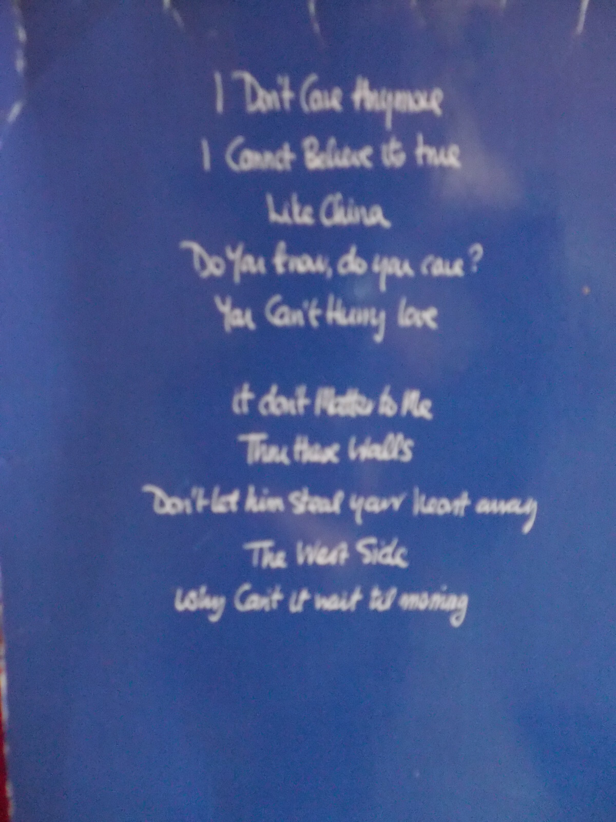 Phil Collins – Hello, I Must Be Going! | WEA Records 99263, LP (1982), Bild 5