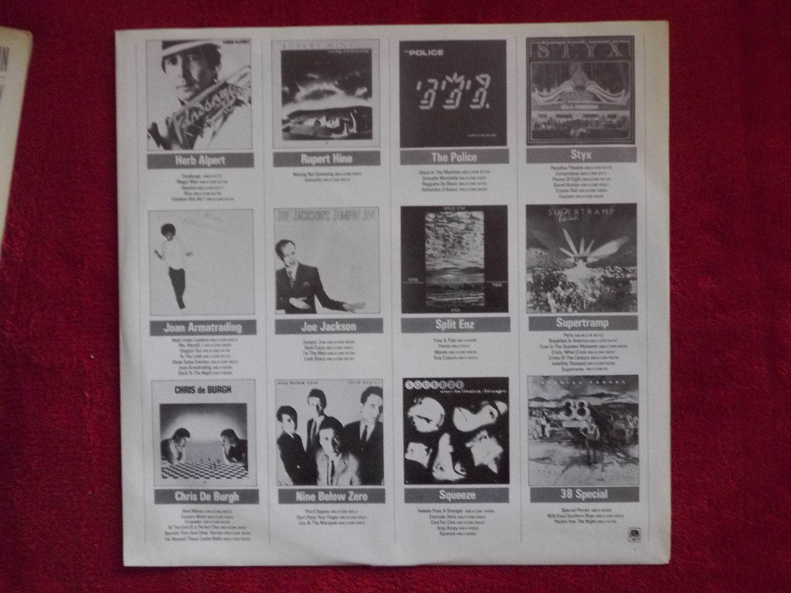 Joe Jackson – Night and Day (A&M Records, AMLH 64906, Niederlande, 1982), Bild 2