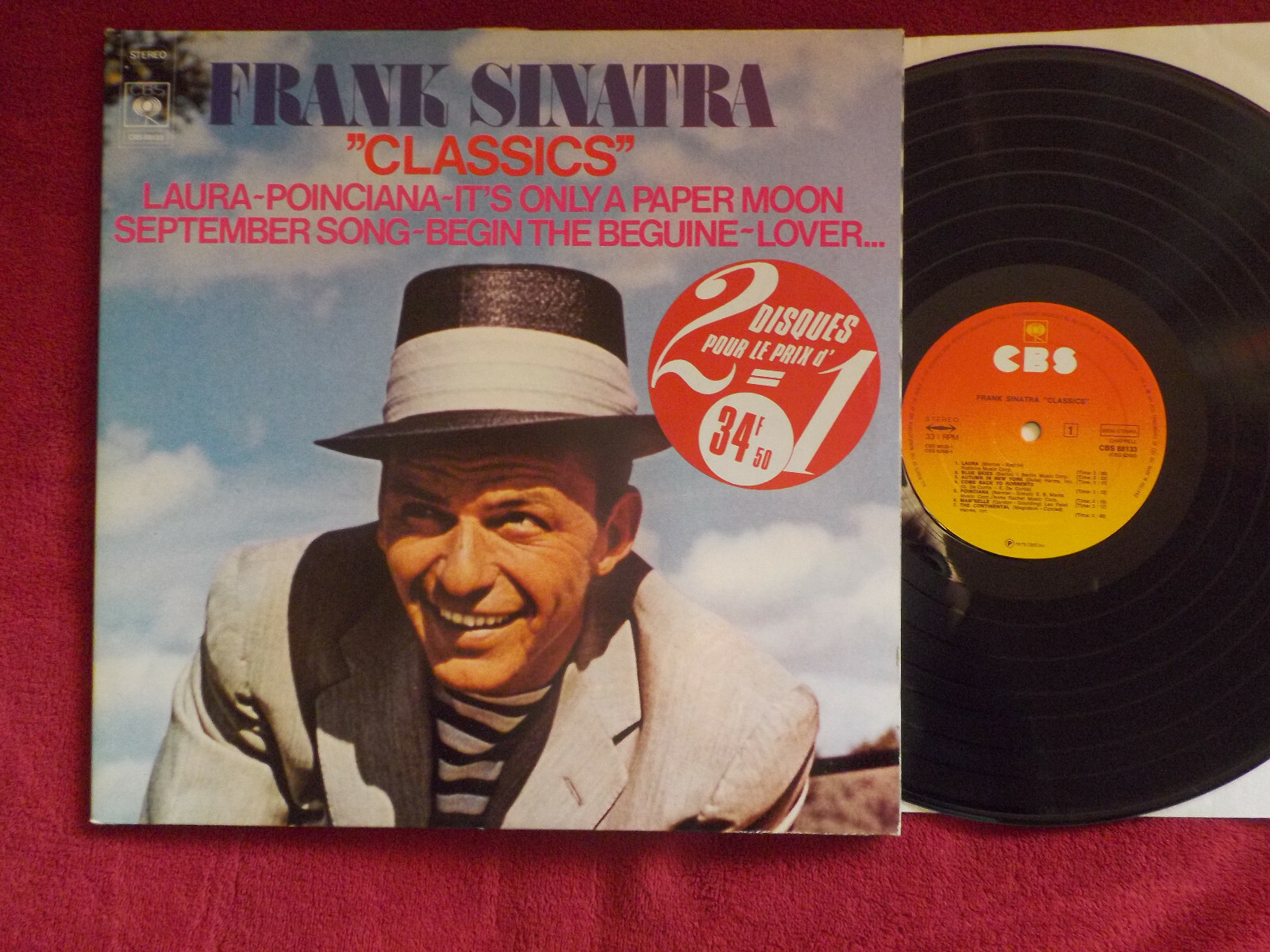 Frank Sinatra – Classics (Doppel-LP, CBS Records, 1975)