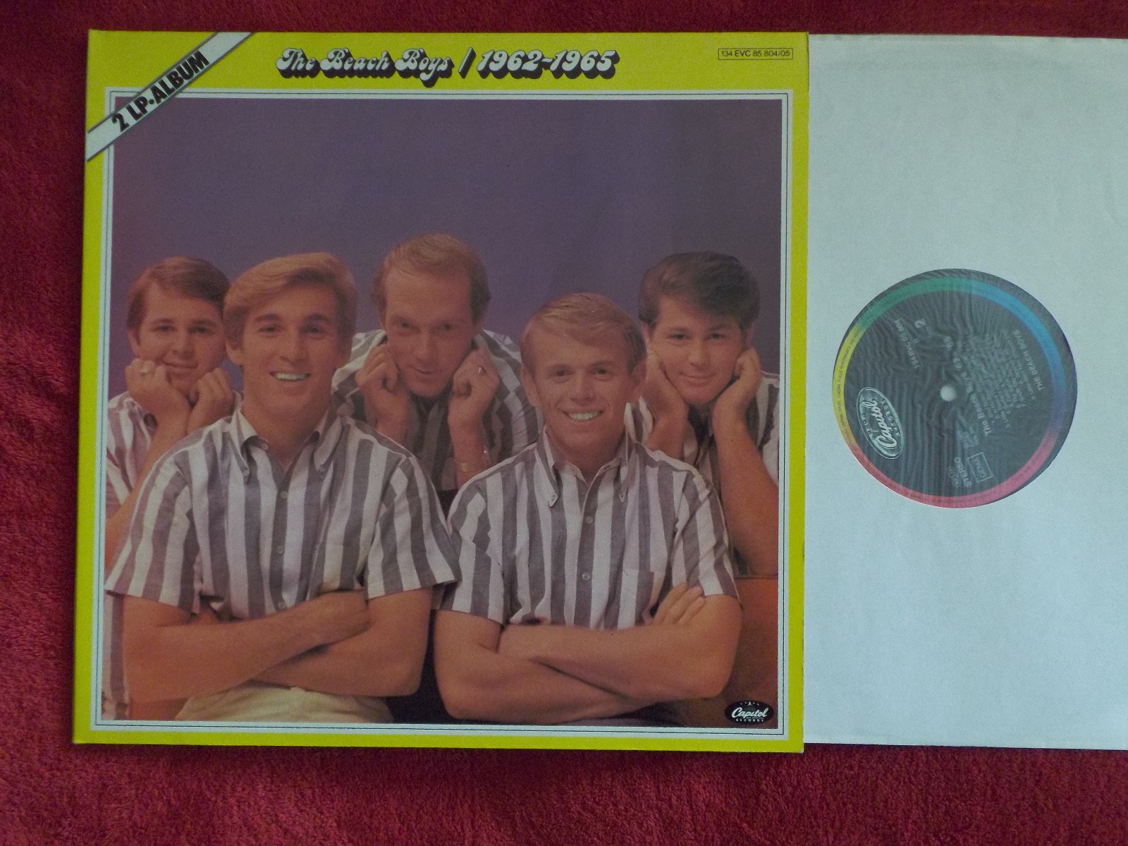 The Beach Boys – 1962–1965 | Germanisches Capitol-Doppel-LP