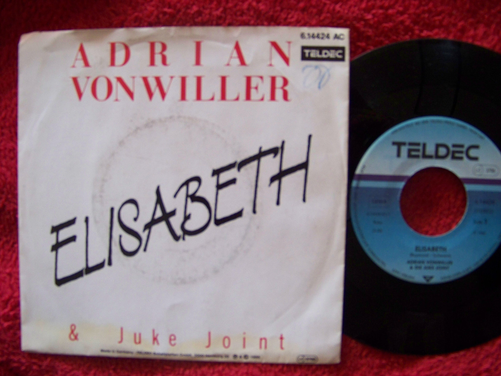 Adrian Vonwiller & Juke Joints – Elisabeth / Donna Clara | Teldec Single