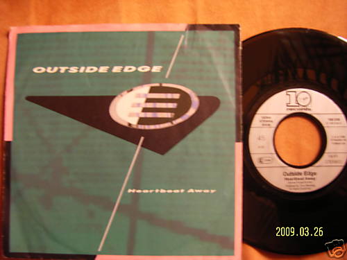 Outside Edge – Heartbeat away / Out of my head (7″-Single, 1986)