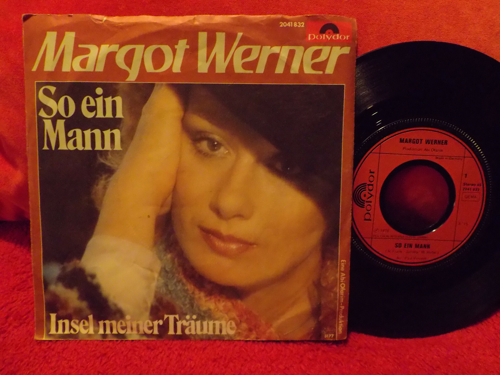 Margot Werner – So ein Mann / Insel meiner Träume (Polydor, 1976)