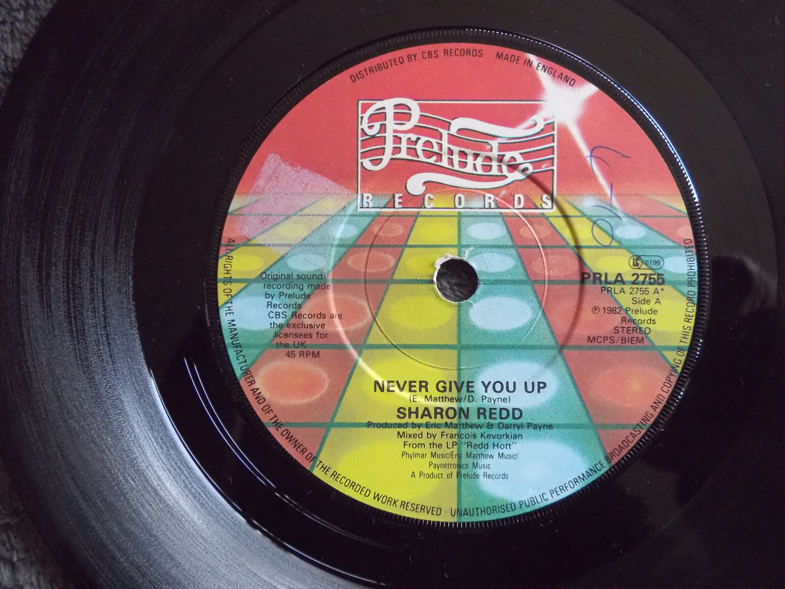 Sharon Redd – Never give you up / Send your love (7-Inch-Single)
