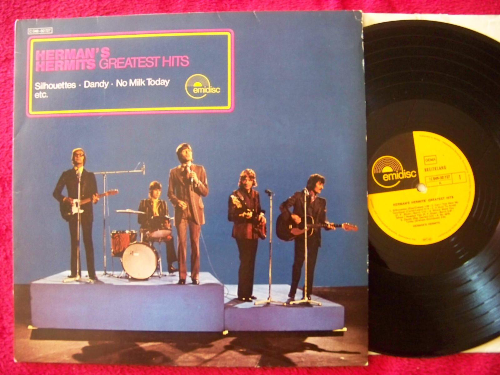 Herman´s Hermits – Greatest Hits (LP, Emidisc Records)