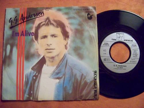 G. G. Anderson – I'm alive / Big spender | Hansa Records 104 997, 1983