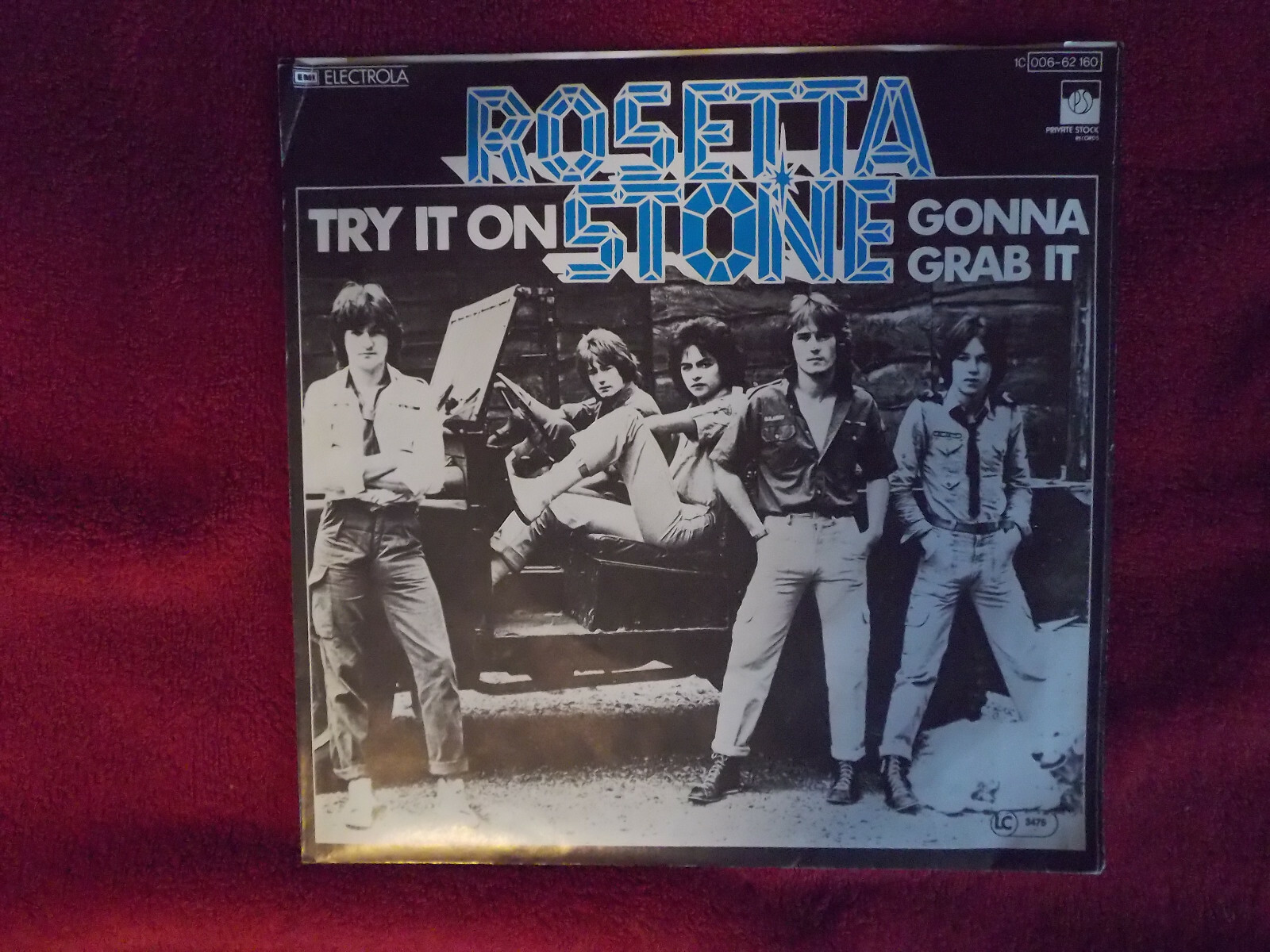 Rosetta Stone – Try it on / Gonna grab it (7-Inch-Single, 45 U/min), Bild 3