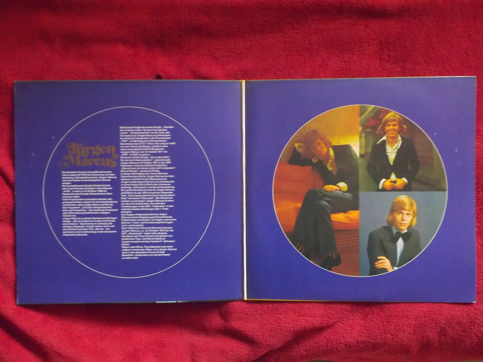 Jürgen Marcus – Ein Festival der Liebe | Telefunken LP mit Poster (1973), Bild 2