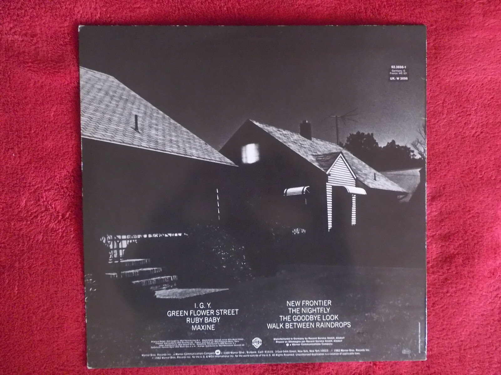 Donald Fagen – The Nightfly (LP, Warner Bros. Records, 1982), Bild 3