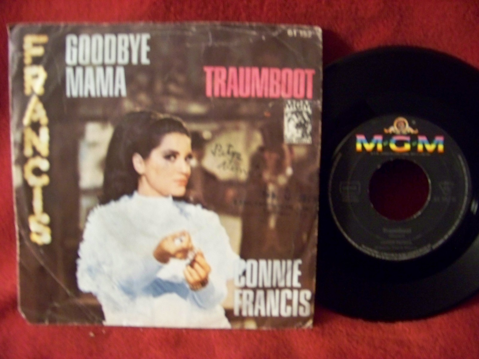 Connie Francis – Goodbye Mama / Traumboot | MGM Records, Single 45 U/min