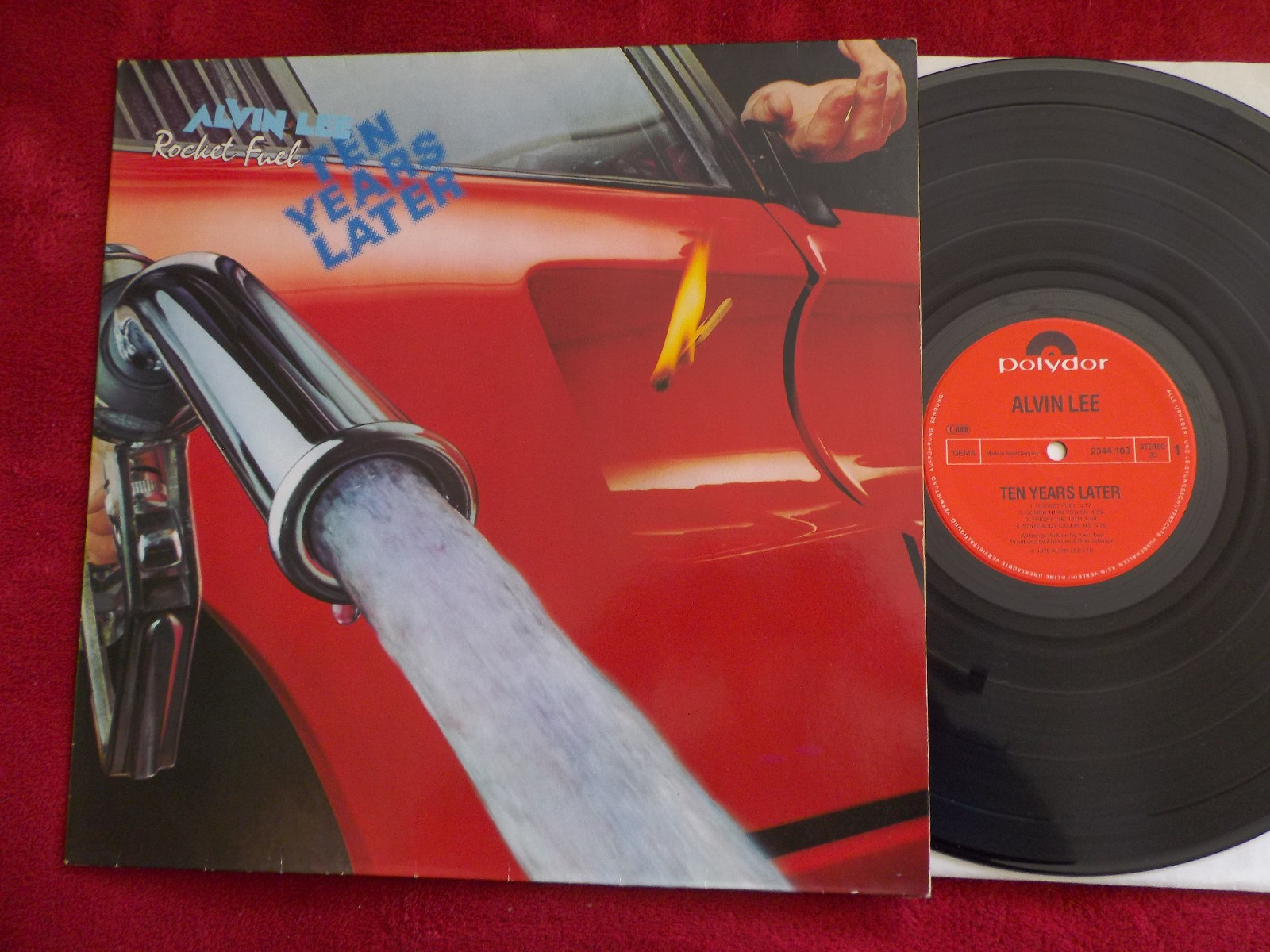 Alvin Lee & Ten Years After – Rocket Fuel (LP, Polydor Records, 1978)