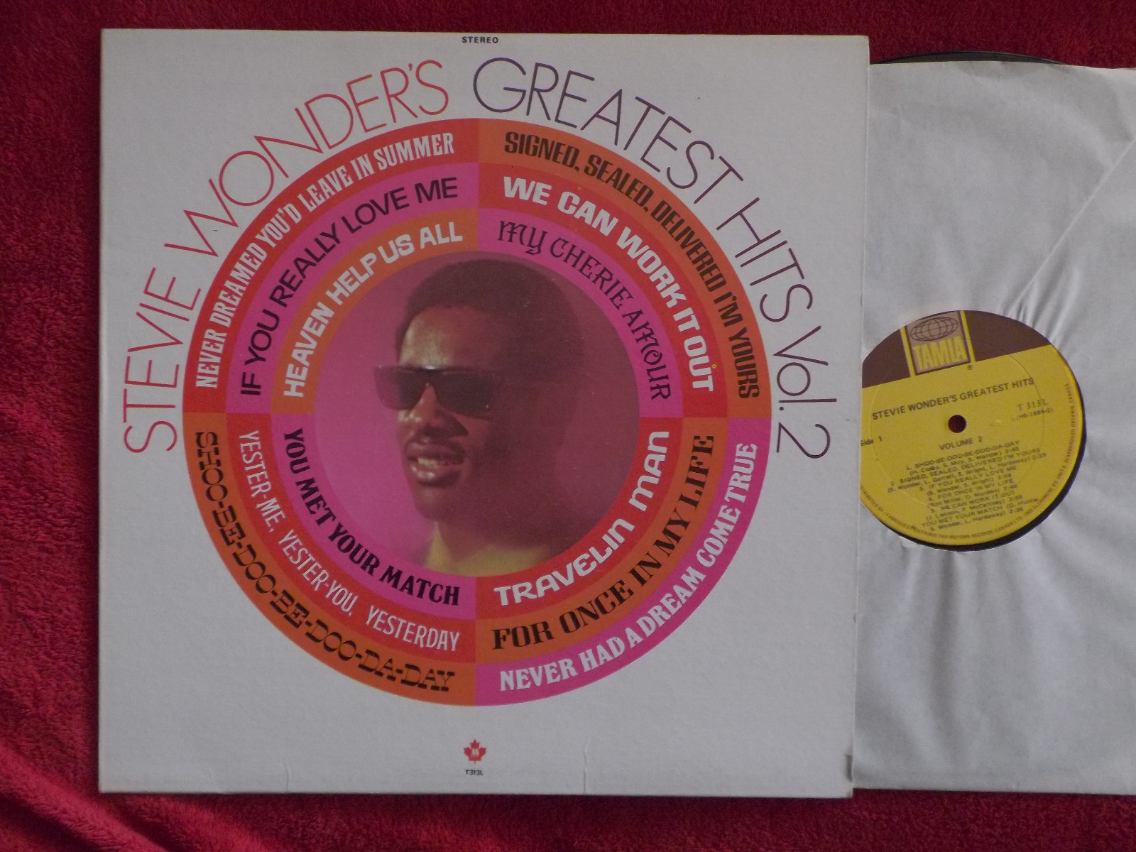 Stevie Wonder – Greatest Hits Vol. 2 | Tamla Records T 313 L (LP, Kanada, 1971)