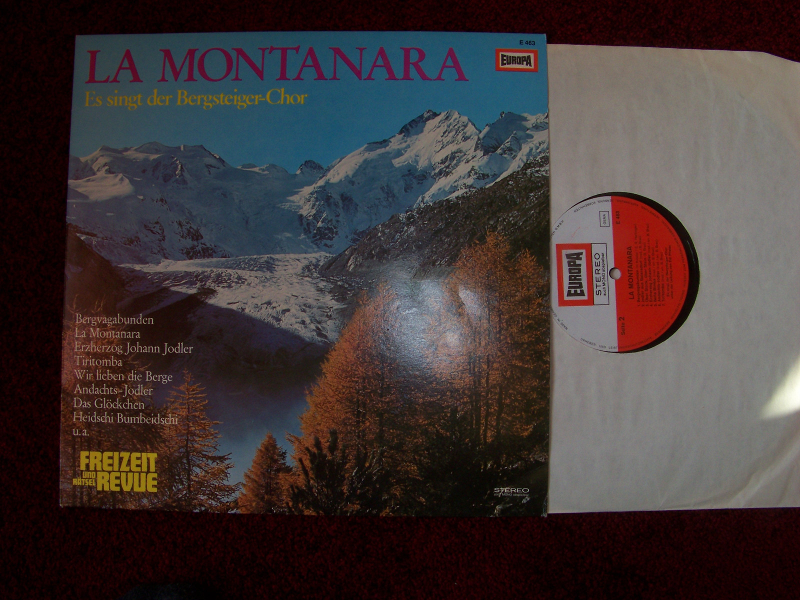 Bergsteiger - Chor – La Montanara (LP)