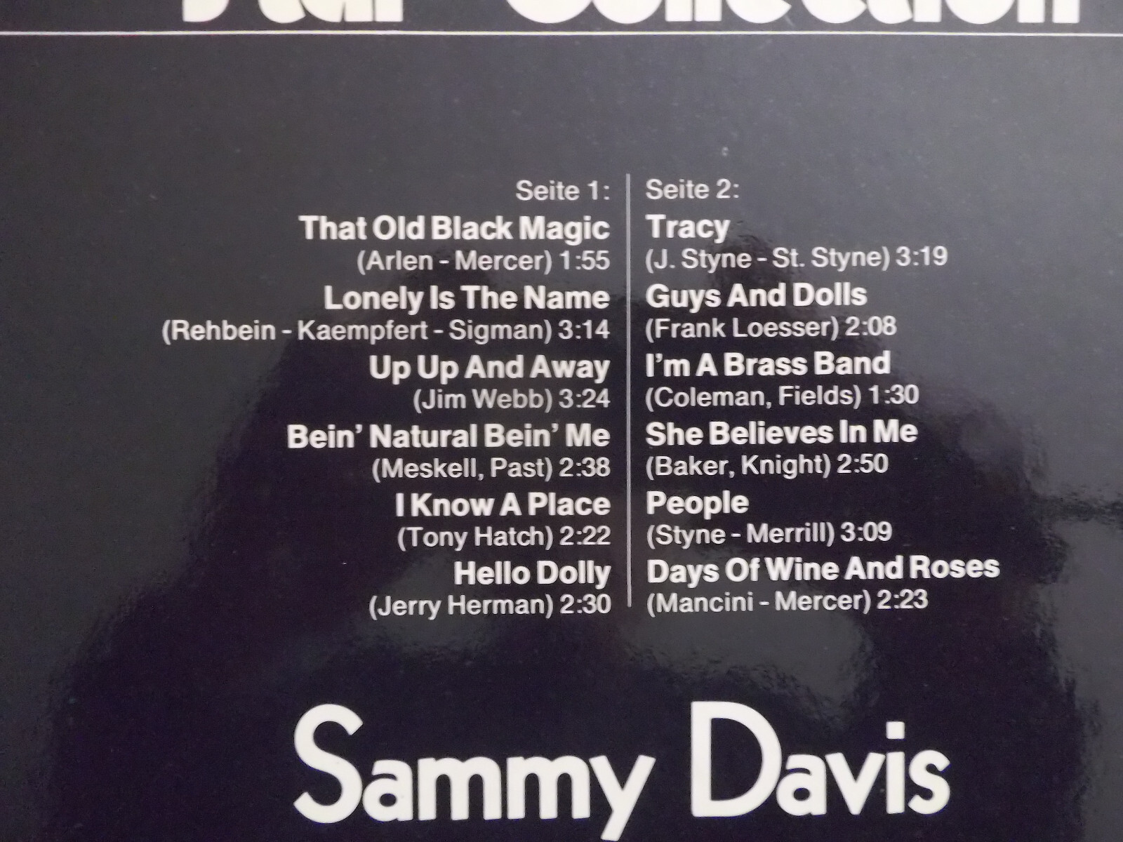 Sammy Davis – Star-Collection | Midi Records, MID 24 005, LP, 1972, Bild 3