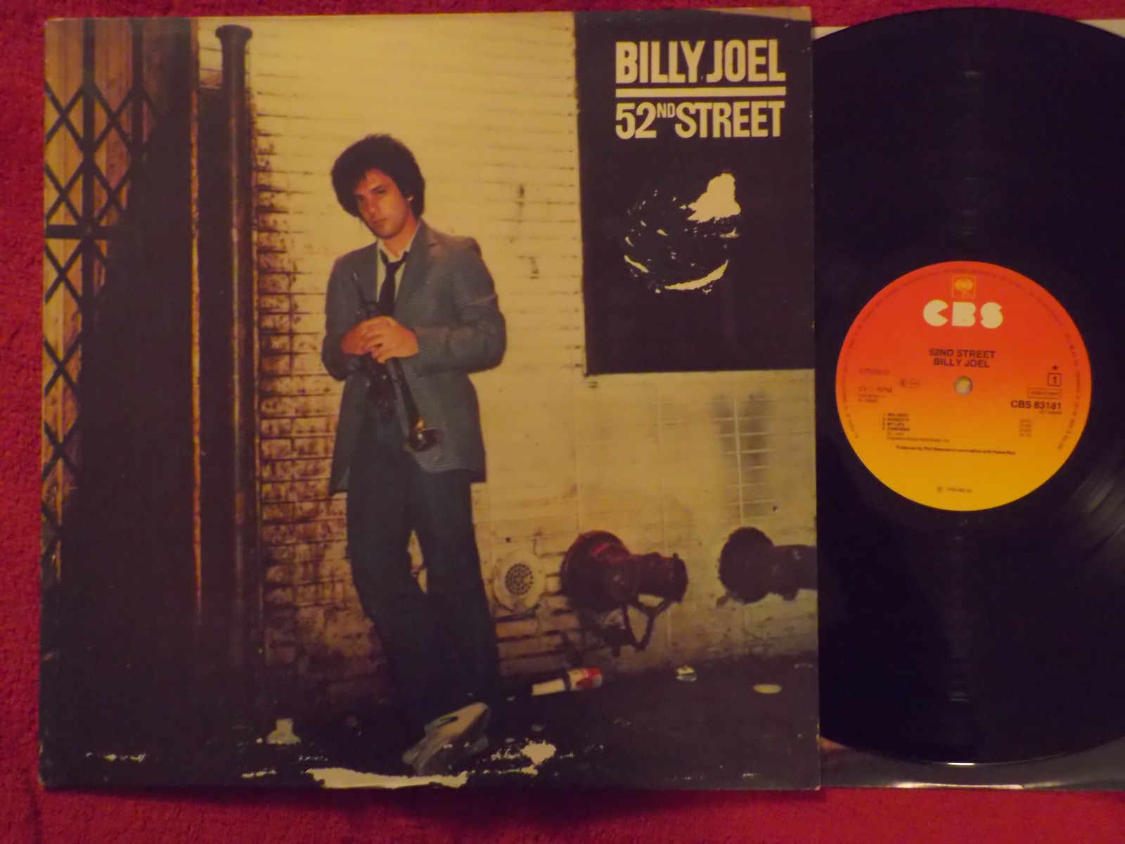 Billy Joel – 52nd Street (LP, Epic Records, EPC 460948 1)