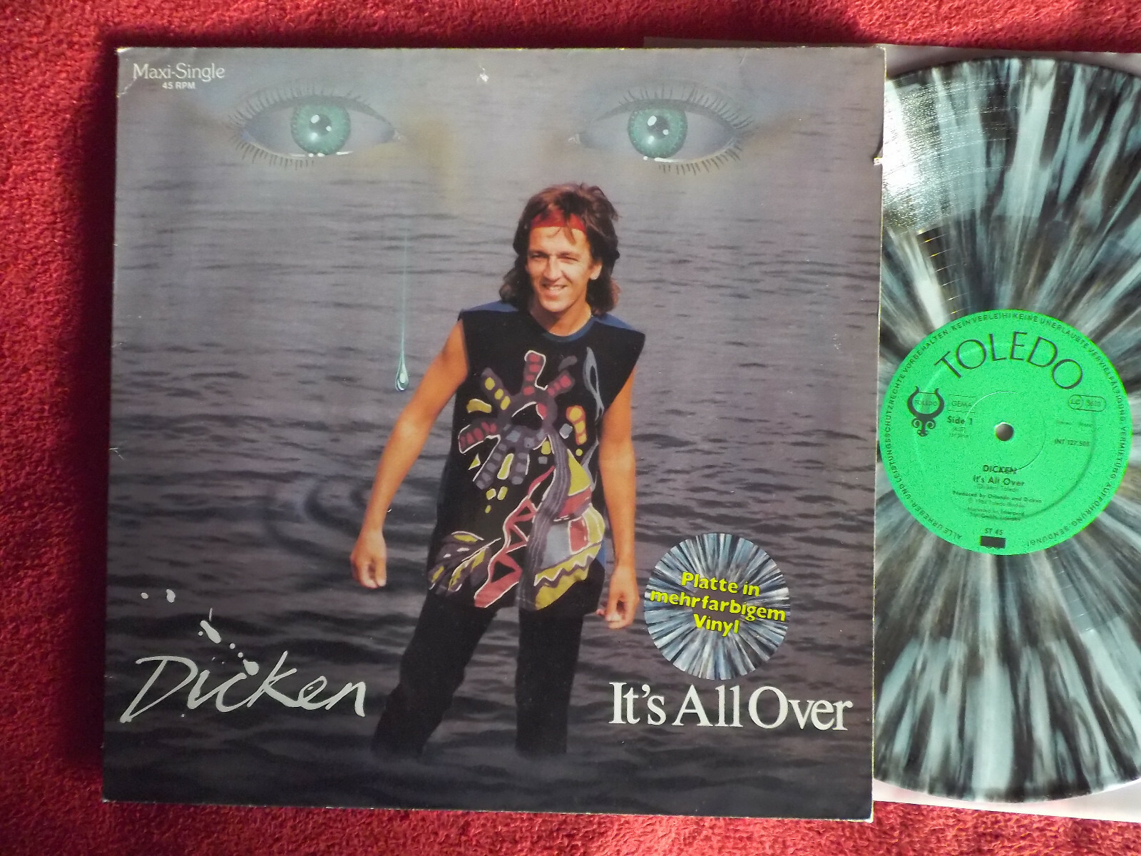 Dicken – It´s all over / High places (Maxi-Single, 1984)