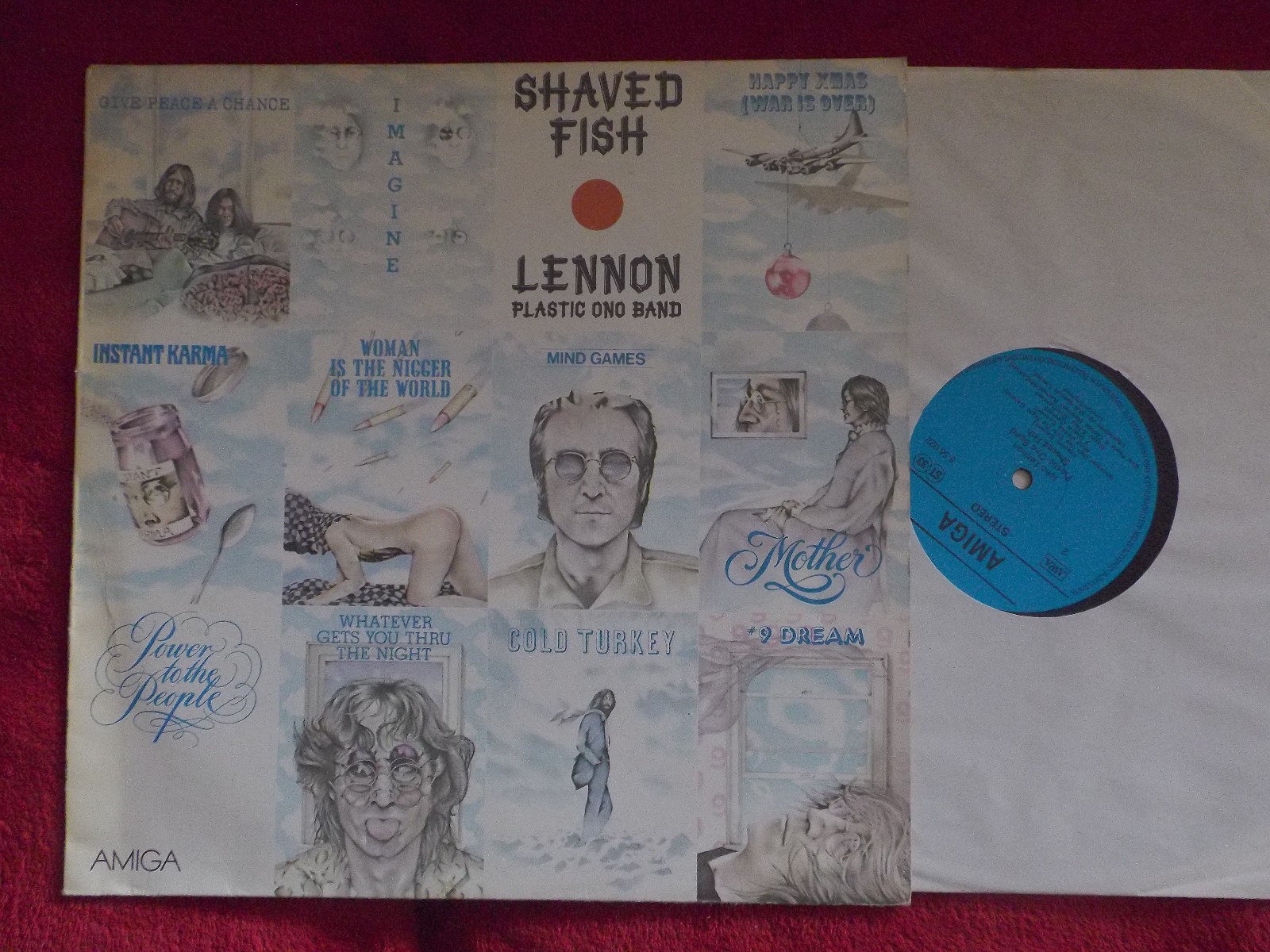 John Lennon – Shaved Fish | Amiga LP, Deutschland 1983