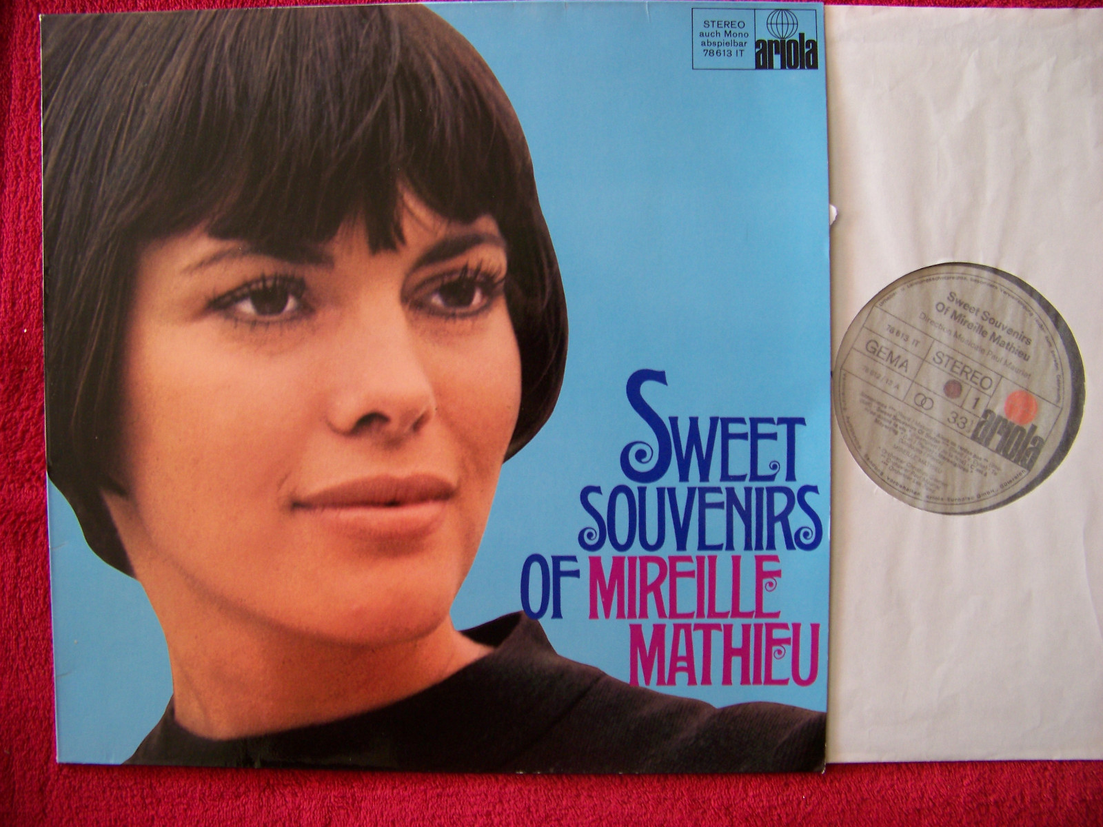 Mireille Mathieu – Sweet souvenirs of Mireille Mathieu (LP, Ariola Records)