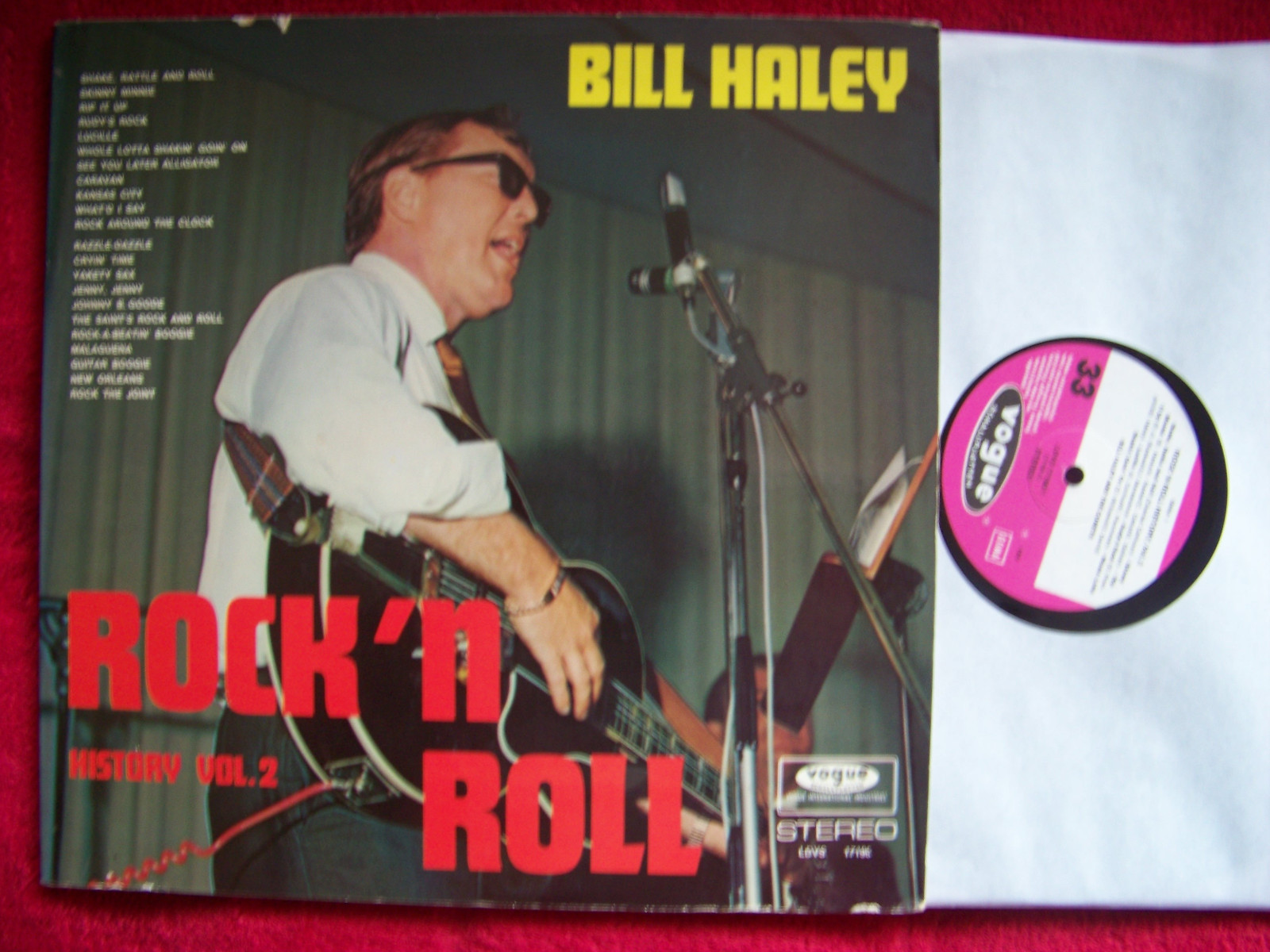 Bill Haley and his Comets – Rock´n Roll History Vol. 2 | Doppel-LP, Vogue Records, 1970