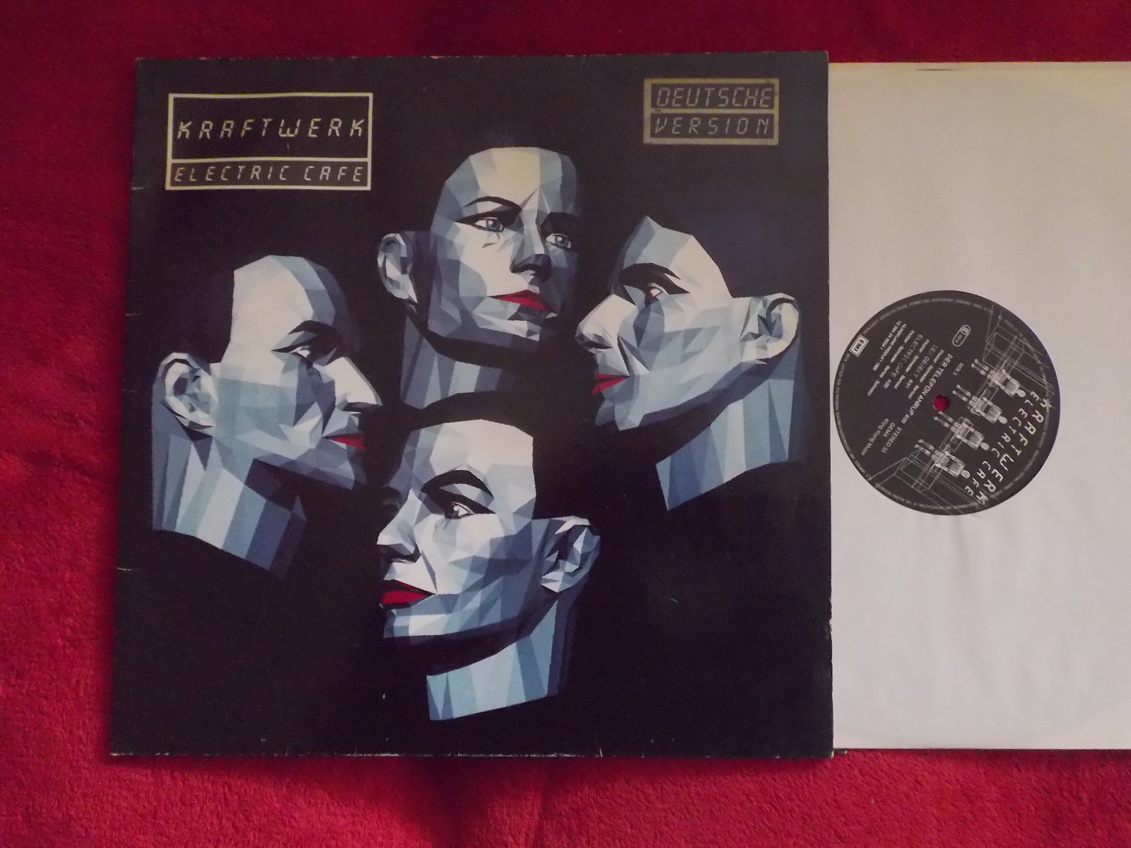 Kraftwerk – Electric Cafe (LP, EMI Records, 1986)
