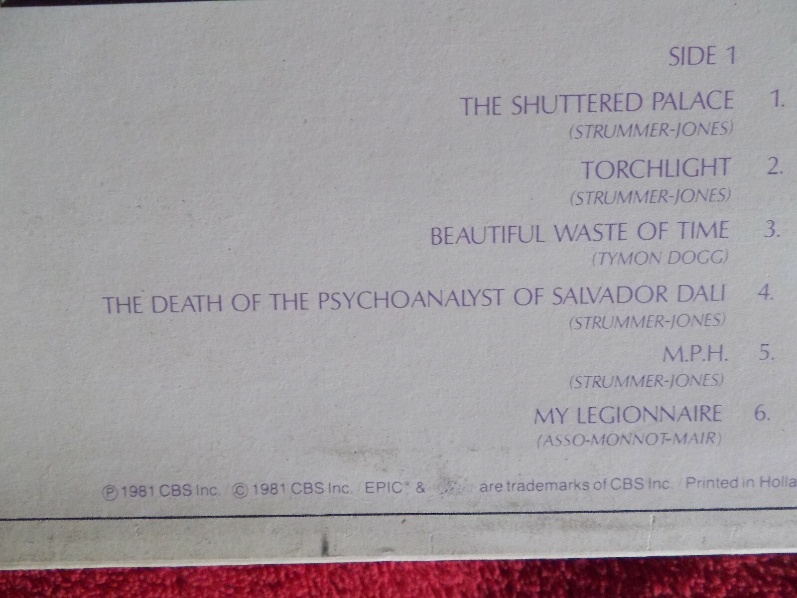 Ellen Foley – Spirit of St. Louis (LP, 1981), Bild 4