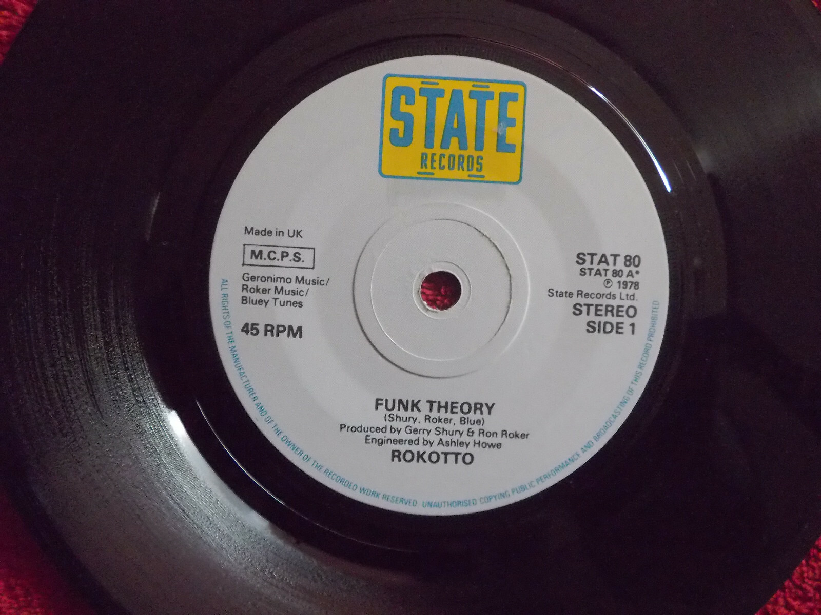 Rokotto – Funk Theory / Get on Down (7″ Single)