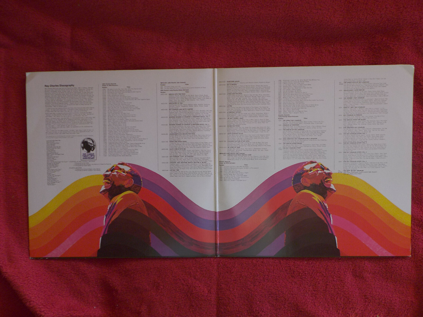Ray Charles – A 25th Anniversary in Show Business: Salute to Ray Charles (Doppel-LP, 1971), Bild 3